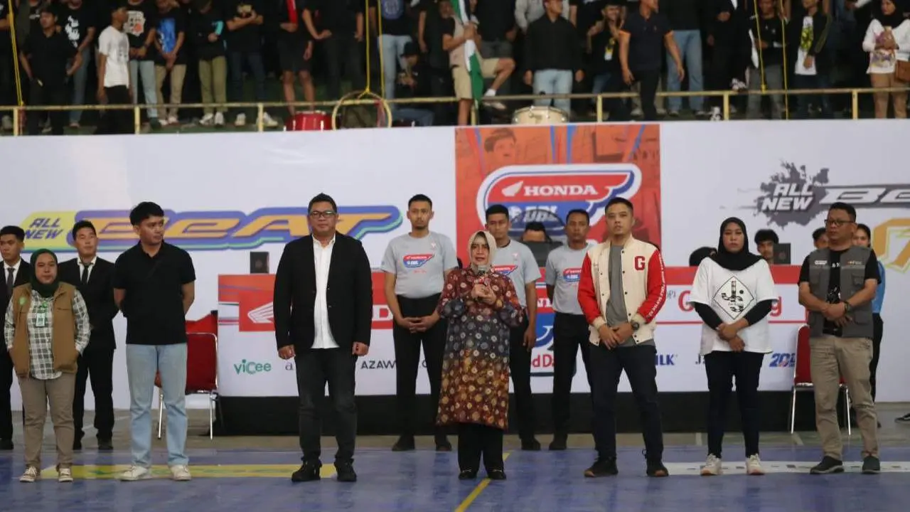 Diikuti 47 Tim Basket SMA se-Sulsel, Indira Yusuf Ismail Buka Turnamen Honda DBL With Kopi Good Day