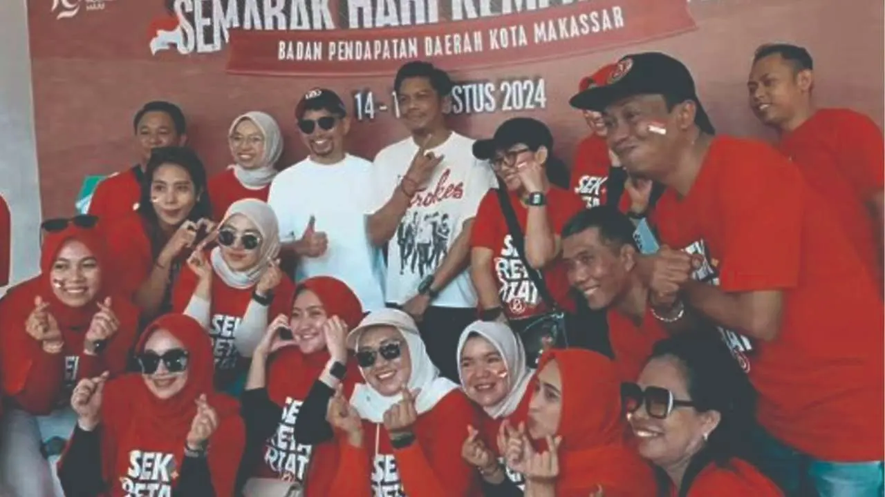 Semarak HUT Kemerdekaan ke-79, Bapenda Kota Makassar Gelar Aneka Perlombaan