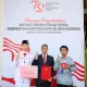 Kepala Kesbangpol Wakili Danny Pomanto Terima Duplikat Bendera Pusaka dari BPIP RI