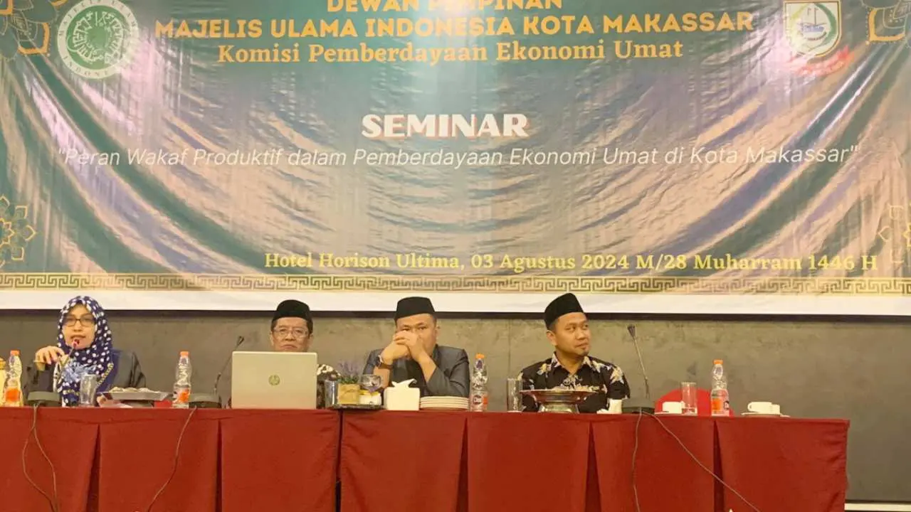 Gelorakan Wakaf di Makassar, MUI Gelar Seminar Peran Wakaf Bagi Ekonomi Masyarakat 2 Gelorakan Wakaf di Makassar, MUI Gelar Seminar Peran Wakaf Bagi Ekonomi Masyarakat