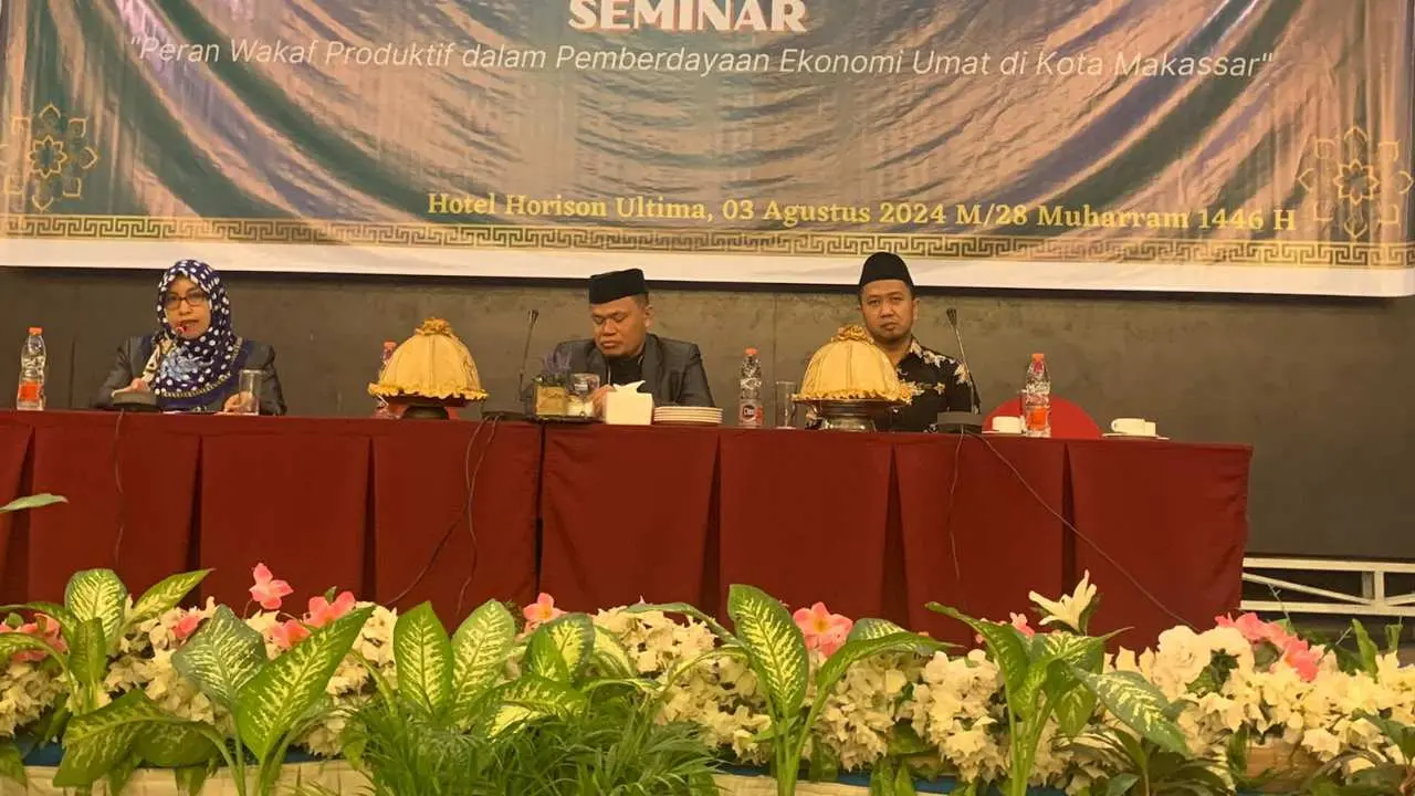 Gelorakan Wakaf di Makassar, MUI Gelar Seminar Peran Wakaf Bagi Ekonomi Masyarakat