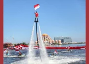 Kemerdekaan ke-79 RI di Makassar Dimeriahkan dengan Atraksi Laut dan Aubade Pelajar SD-SMP se-Makassar