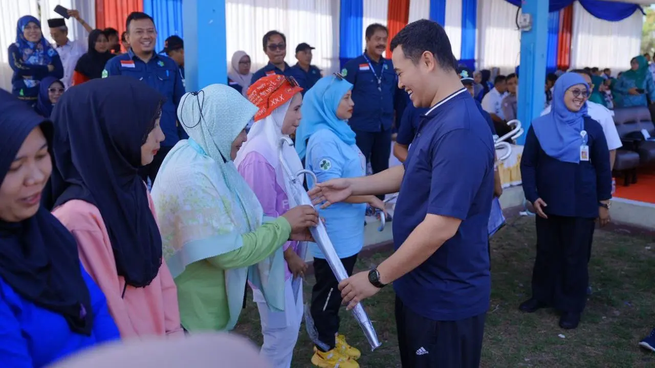 786 Kader Posyandu Ikuti Jambore yang Dibuka Bupati MYL dengan Senam Sehat Bersama