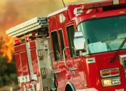 Abaikan Aturan Prioritas di Jalan, Pengendara Roda Dua Tabrak Armada Damkarmat Makassar