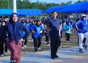 786 Kader Posyandu Ikuti Jambore yang Dibuka Bupati MYL dengan Senam Sehat Bersama