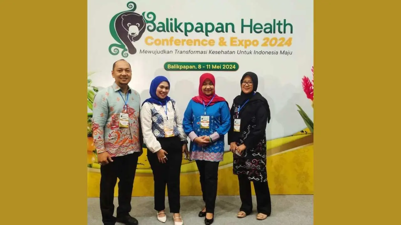 Kadinkes Kota Makassar Hadiri Balikpapan Health Conference & Expo 2024