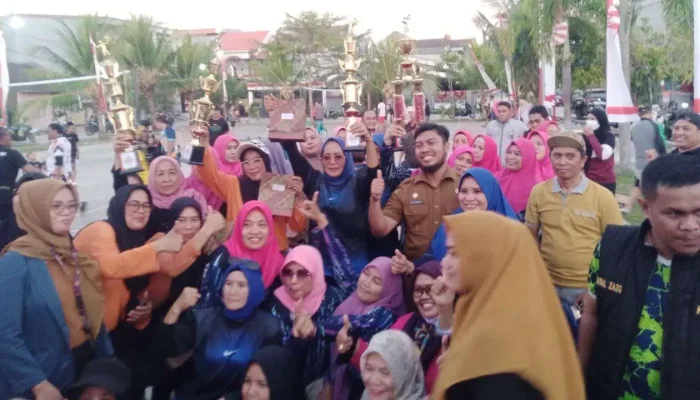 Camat Andi Eldi Tutup Kejuaraan Bola Voli Antar Ketua RT/RW se-Kecamatan Manggala