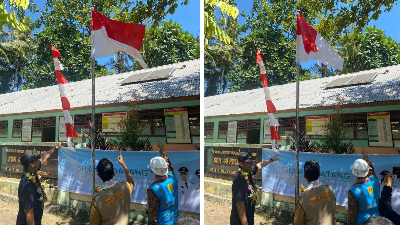 54 Rumah di Pulau Polewali Pangkep Teraliri Listrik SuperSUN, Kadis ESDM Sulsel: Bukti Nyata Kehadiran Pemerintah