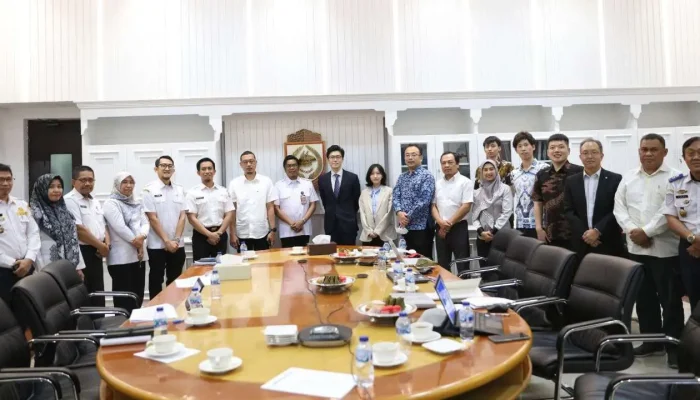 Pj Sekda & Kadis PMPTSP Terima Kunjungan Pemerintah Jepang Bahas Kerjasama Program Masyarakat Zero Carbon