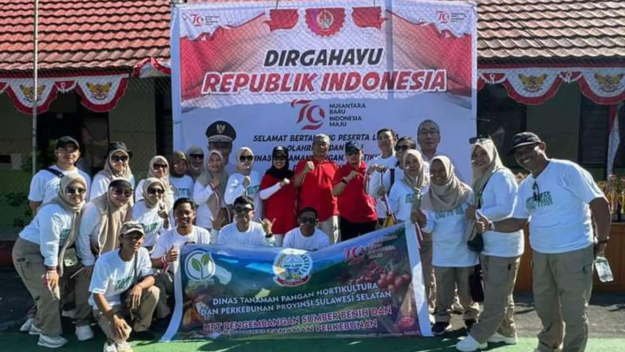 Semarakkan HUT RI ke-79, Dinas Tph-Bun Sulsel, Gelar Berbagai Lomba dan Bakti Sosial