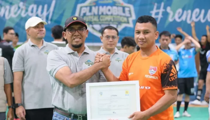 Usung Tema Transisi Energi, PLN Gelar Kompetisi Futsal antar Instansi di Makassar