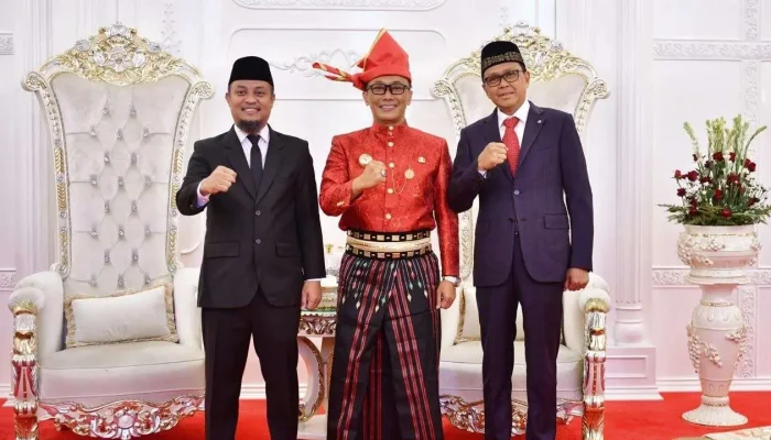 Andi Sudirman Hadiri Peringatan 79 Tahun Kemerdekaan RI di Rujab Gubernur Sulsel