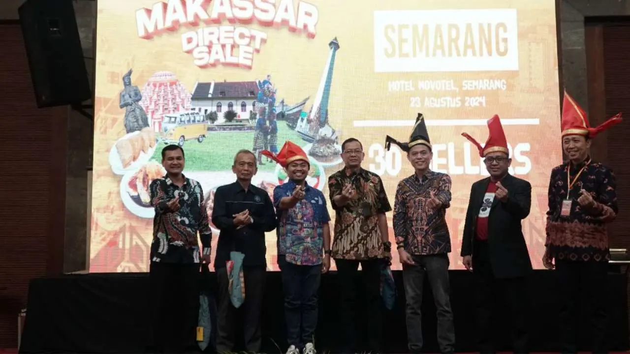 Dispar Makassar Gelar Direct Sale di Semarang, PHRI dan Asita Jateng Beri Apresiasi