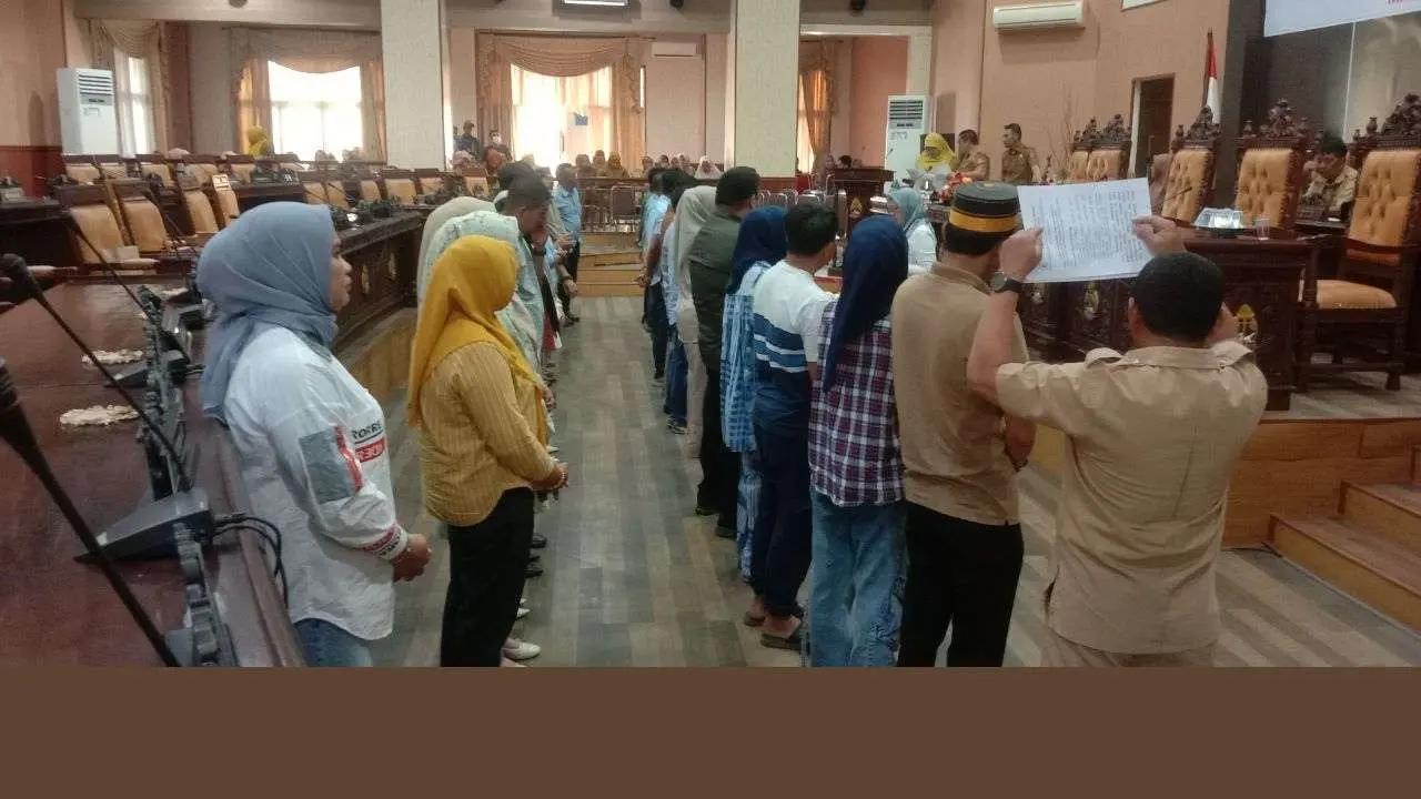 Gladi Bersih Pelantikan Anggota DPRD Jeneponto, 3 Orang Tak Sempat Hadir, Ini Alasannya