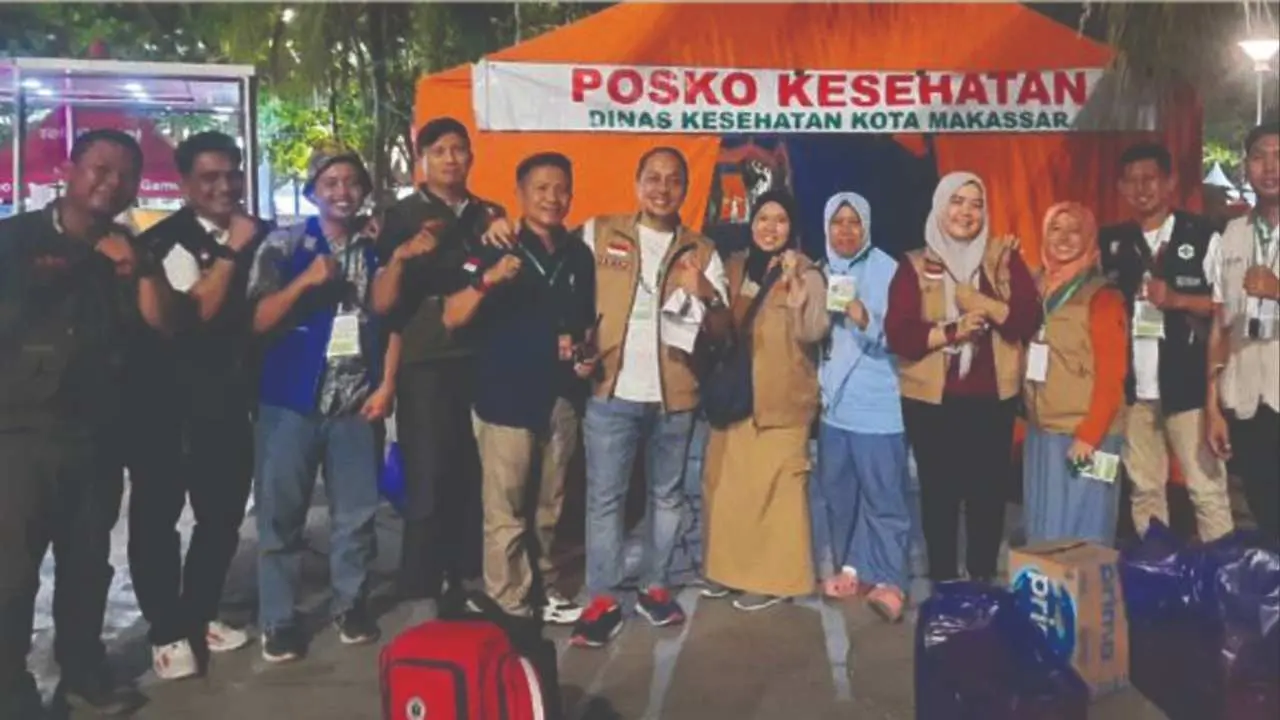 Ratusan Personil Tim Medis Siaga di Malam Penutupan F8
