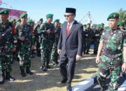 Hadiri Upacara Pemberangkatan Satgas Yonzipur, Jufri Rahman: Wujud Nyata Hubungan Erat antara Pemprov Sulsel dengan TNI-Polri