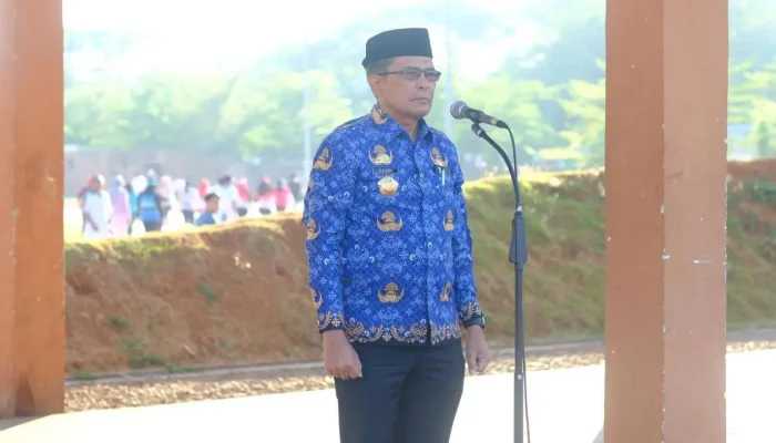Pj Sekda Gowa Jadi Irup Upacara HUT Ke-79 Republik Indonesia
