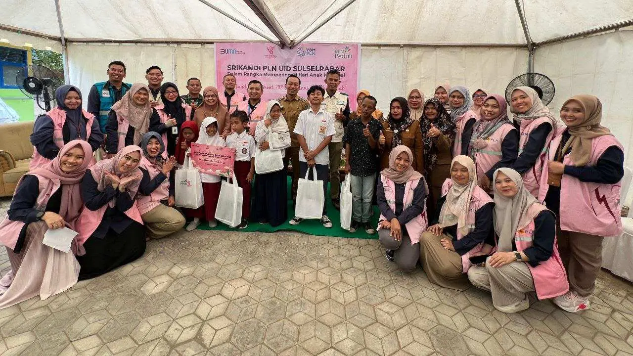 Peringati Hari Anak Nasional, Srikandi PLN Berikan Bantuan di SLB Kalemandalle 2 Peringati Hari Anak Nasional, Srikandi PLN Berikan Bantuan di SLB Kalemandalle