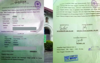 Putusan Cerai PN Makassar Diduga Palsu, Pengurusan Akta Cerai Seorang Warga Ditolak Disdukcapil 4 Putusan Cerai PN Makassar Diduga Palsu, Pengurusan Akta Cerai Seorang Warga Ditolak Disdukcapil