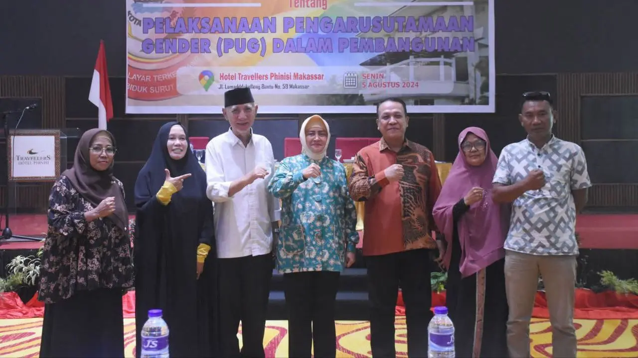 Ketua TP PKK & Anggota DPRD Makassar Hasanuddin Leo Sosialisasi Perda 5 Tahun 2019