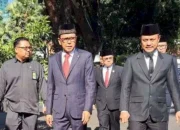 Andi Sudirman Sulaiman Mesra Bersama Nurdin Abdullah di Upacara Peringatan 17 Agustus