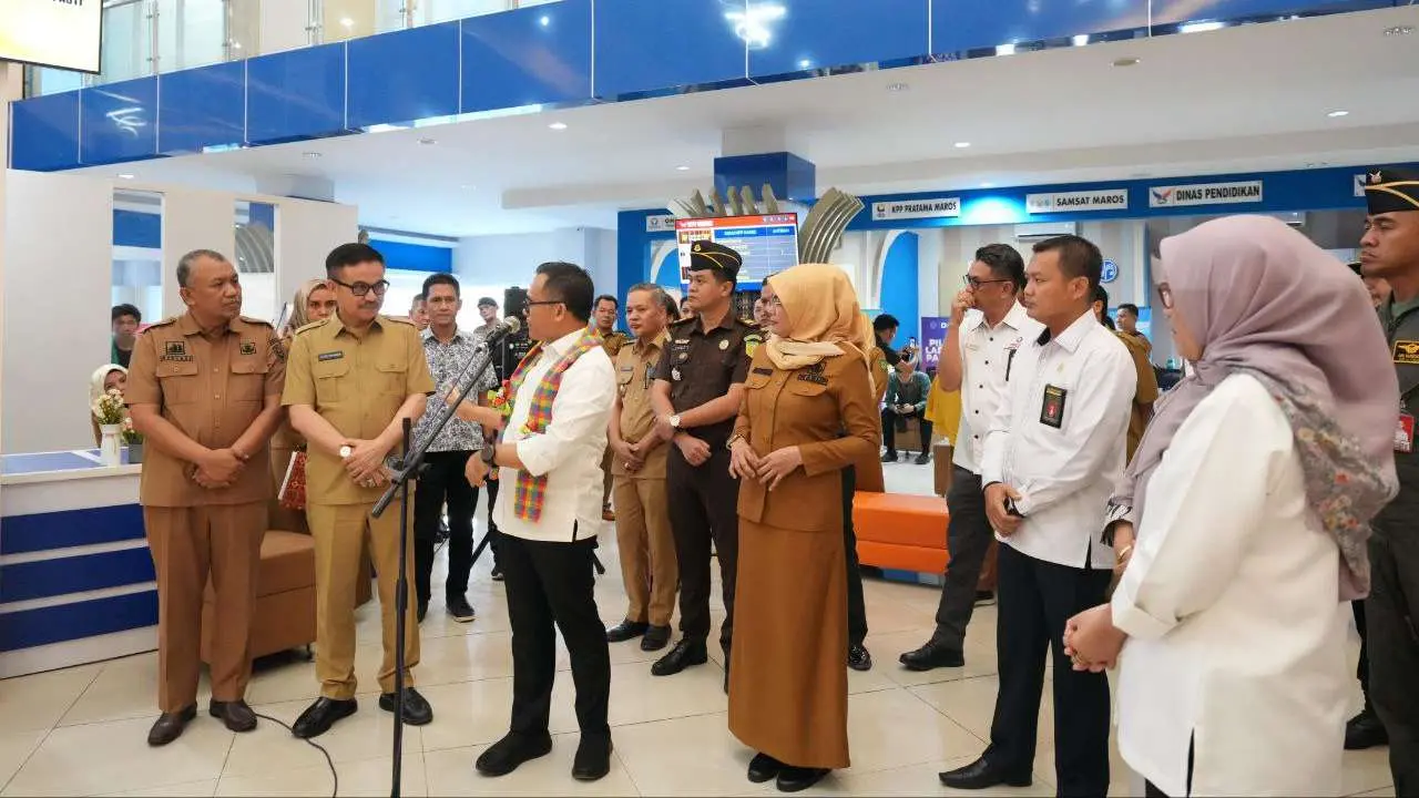 Sekda Sulsel Dampingi Kunjungan Kerja Menpan RB Azwar Anas di Makassar-Maros