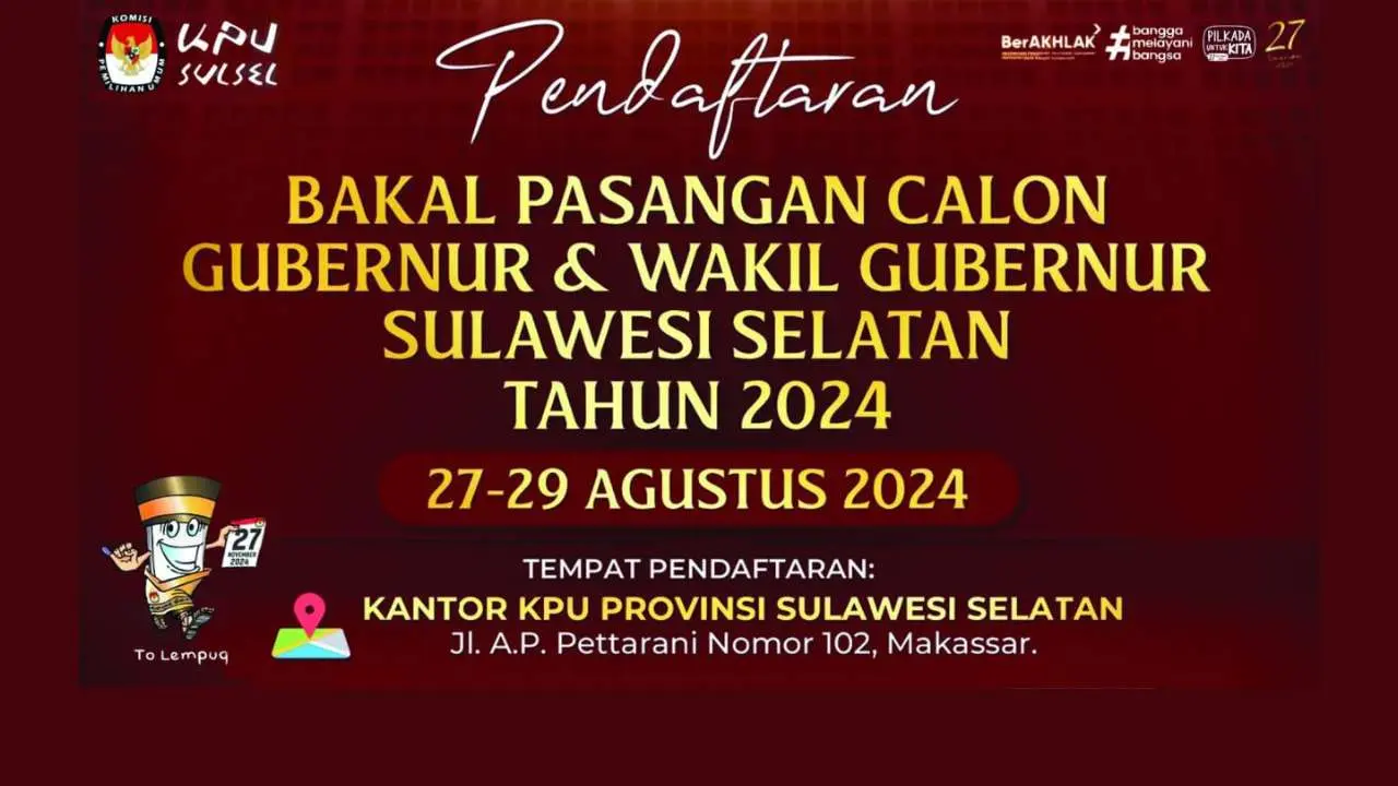 KPU Resmi Tutup Masa Pendaftaran Calon Peserta Pilkada 2024, Ini Bapaslon yang Terdaftar 2 KPU Resmi Tutup Masa Pendaftaran Calon Peserta Pilkada 2024, Ini Bapaslon yang Terdaftar