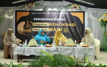 Forum Mubalighah se-Sulsel: Perubahan Hakiki Hanya Dengan Metode Nabi SAW 3 Forum Mubalighah se-Sulsel: Perubahan Hakiki Hanya Dengan Metode Nabi SAW