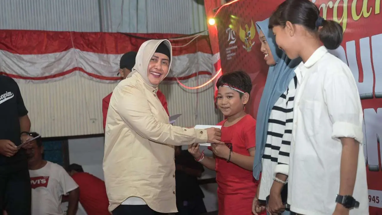 Indira Yusuf Ismail Meriahkan Pesta Rakyat di Tingkat Kecamatan dan Kelurahan