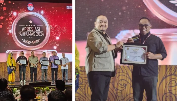 KPU Sulsel Raih Penghargaan Terbaik ke-3 kategori “PPID Terupdate” di Penganugerahan Parhumas 2024