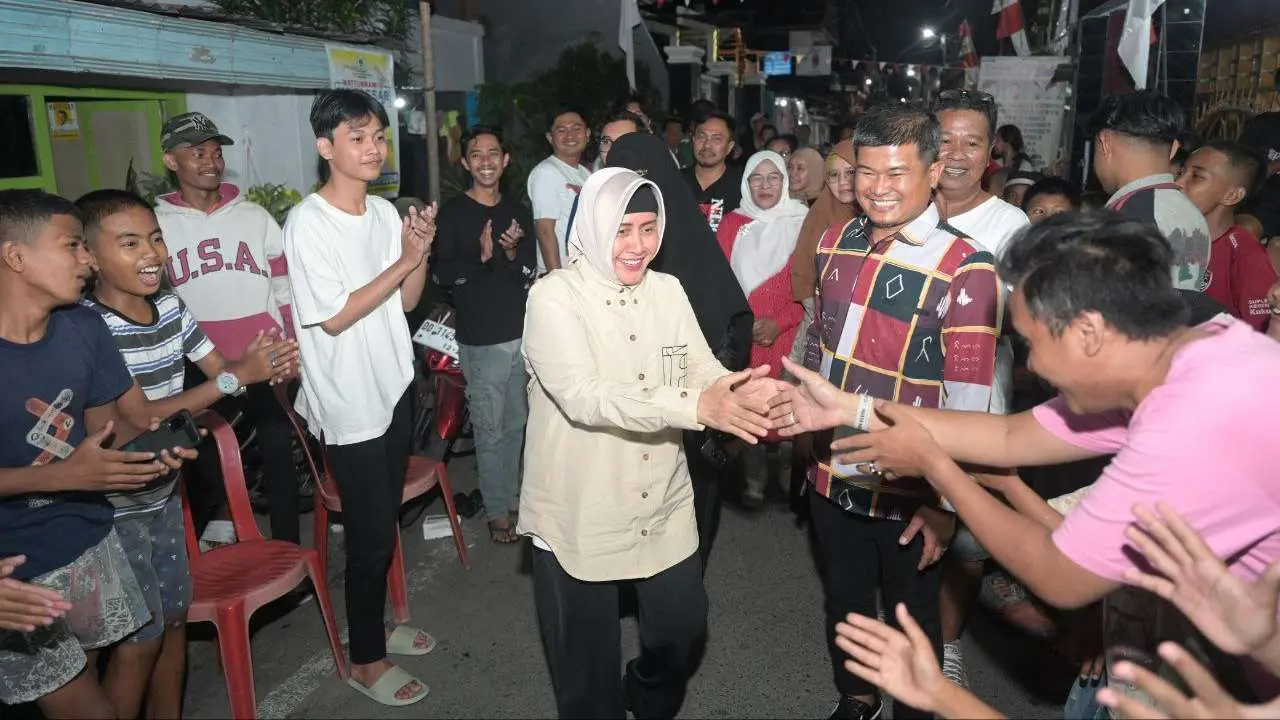 Indira Yusuf Ismail Meriahkan Pesta Rakyat di Tingkat Kecamatan dan Kelurahan