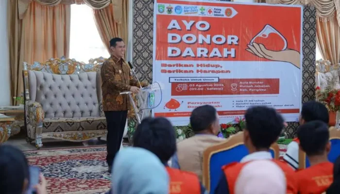 Pemkab Pangkep Kolaborasi dengan Unhas Gelar Donor Darah