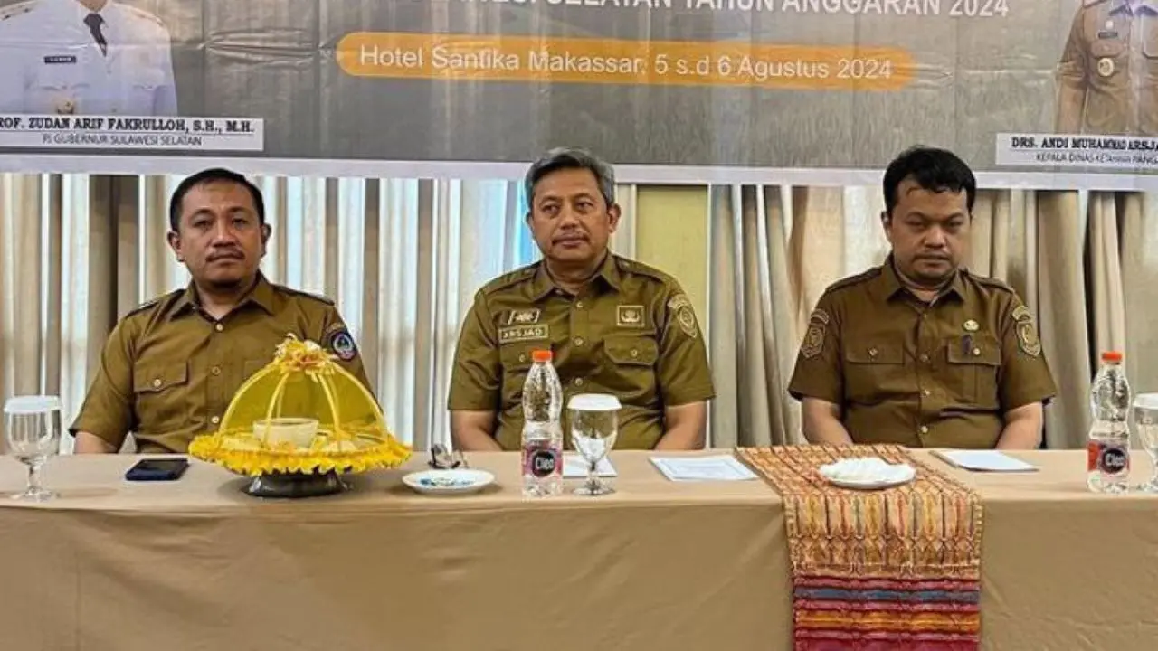 Kadis Ketapang Sulsel Buka Monev Kinerja Pelaksanaan APBD dan Dana Dekonsentrasi Dinas Ketahanan Pangan
