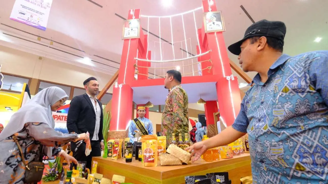 Miniatur Jembatan Kembar Hadir di APKASI Otonomi Expo 2024