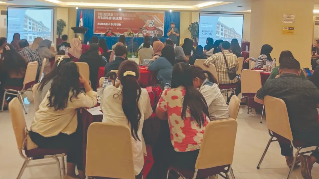 Sekretariat DPRD Makassar Hadirkan 3 Narasumber Sosialisasikan Perda Rumah Susun