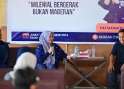 Kunjungi Maros, Fatmawati Rusdi Kembali Ajak Milenial Terlibat Aktif di Dunia Politik