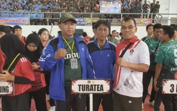 HUT TNI ke-79, Tim Sepak Takraw Kodim 1425 Jeneponto Siap Berlaga di Open Turnamen Piala Panglima TNI
