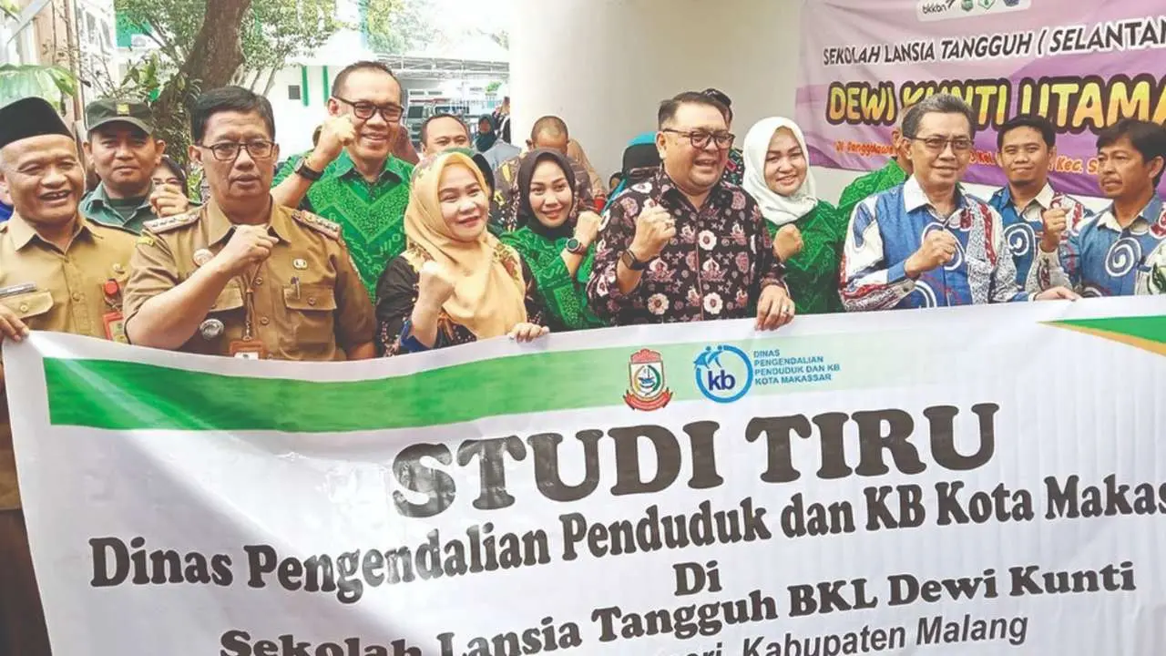 Perbaiki Sistem Pelayanan Lansia, Dinas PPKB Makassar Studi Tiru ke Malang