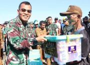 Latihan Terjun Statik Prajurit Yonif Para Raider 433 Julu Siri di HUT TNI ke-79 di Jeneponto, Begini Penjelasan Dandim 1425