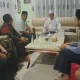 Andi Sudirman Sulaiman Besuk dan Doakan Kesembuhan Rais Syuriah PWNU Sulsel KH. Baharuddin