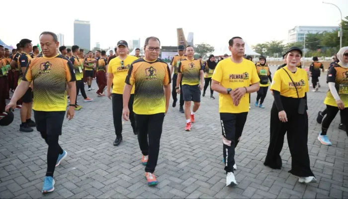Danny Pomanto Dampingi Kapolda Lepas Peserta Polwan Sulsel Run 2024