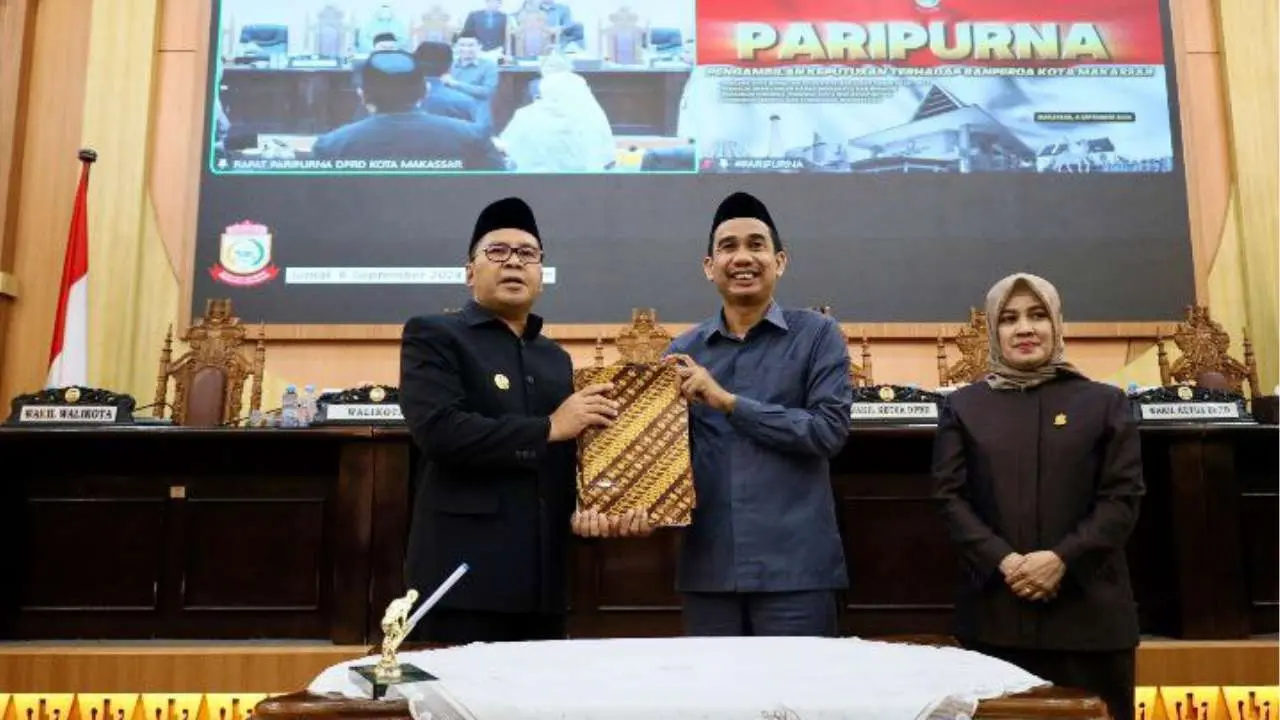 DPRD dan Pemkot Makassar Sahkan Empat Ranperda di Akhir Masa Jabatan