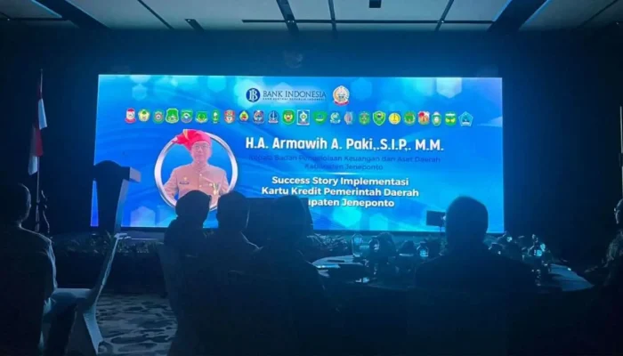 Raih Predikat Kabupaten Tertinggi Transaksi KKPD di Sulsel, Ini Kata Pj Bupati Jeneponto