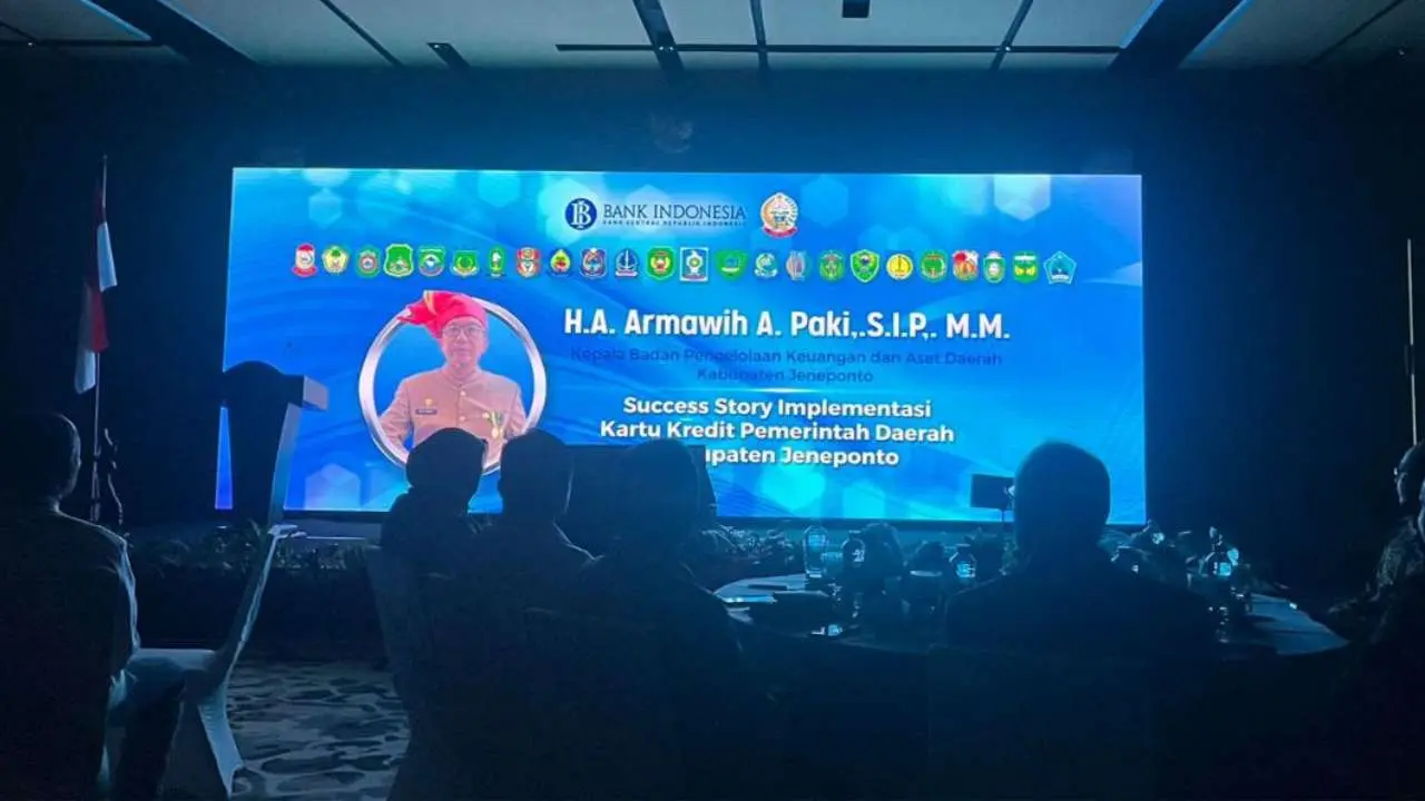 Raih Predikat Kabupaten Tertinggi Transaksi KKPD di Sulsel, Ini Kata Pj Bupati Jeneponto