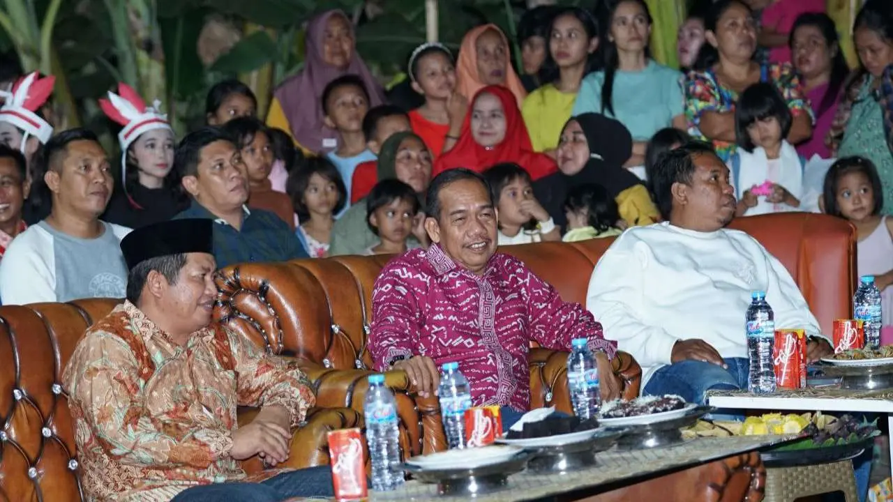Camat Tallo Hadiri Pesta Rakyat Kreasi Ikatan Pemuda Magarabombang Kelurahan Tallo