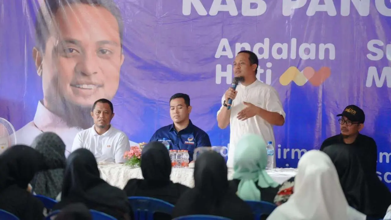 NasDem Pangkep Akui Andi Sudirman Buktikan Pembangunan yang Dirasakan Masyarakat