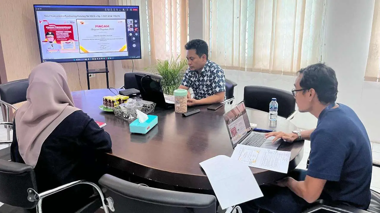 Pengadaan E-katalog Konstruksi, Praktik Baik Pemprov Sulsel di Apresiasi Penggiat Barang Jasa