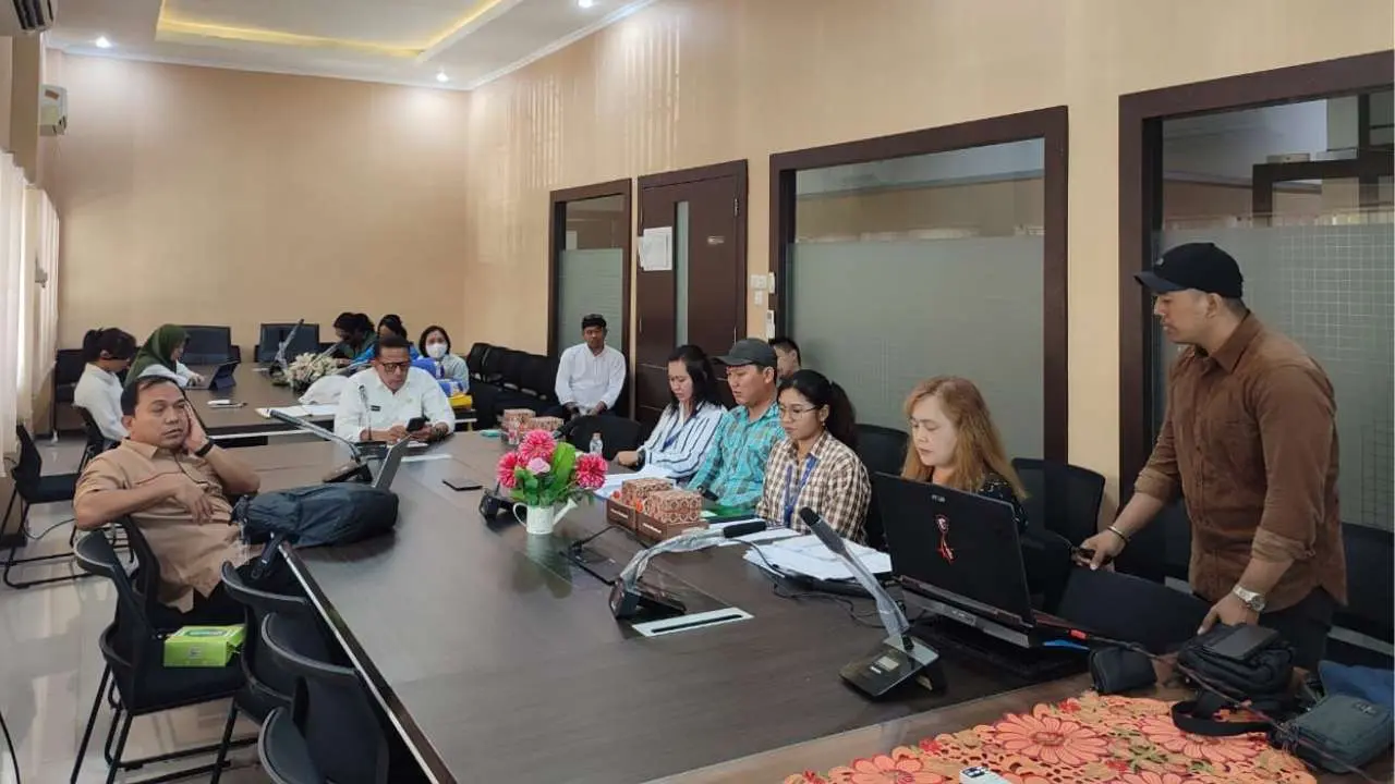 Distaru Kota Makassar Terima PT Sari Makassar Indah Konsultasi PBG