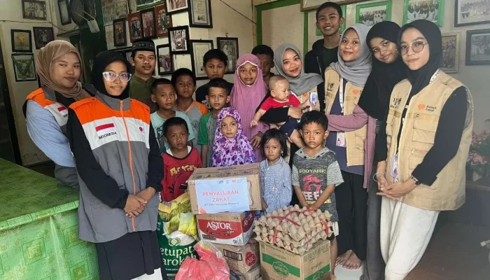 Rumah Zakat Sulsel dan PT MPC Vetindo Pratama Salurkan Sembako untuk Panti Asuhan