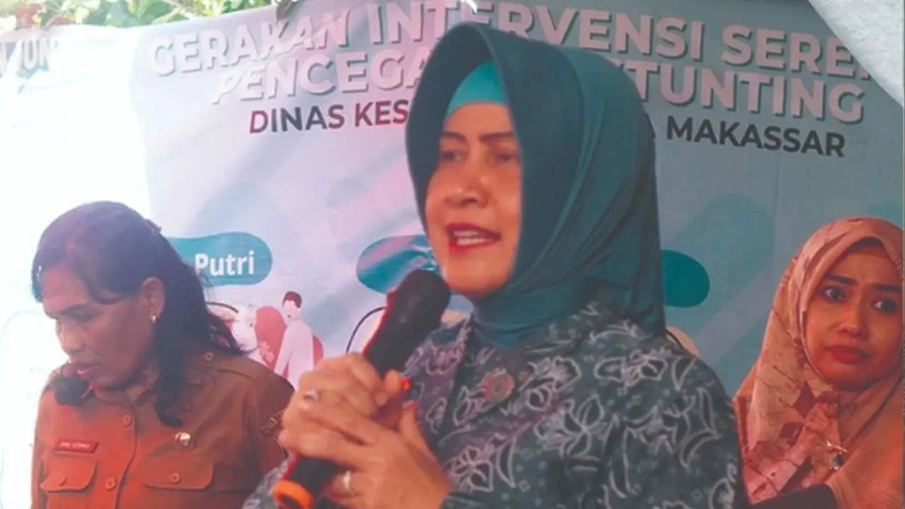 Dampingi Ketua TP PKK, Kadis PPKB Makassar Sebut Stunting bukan hanya masalah kesehatan, tetapi juga masa depan generasi
